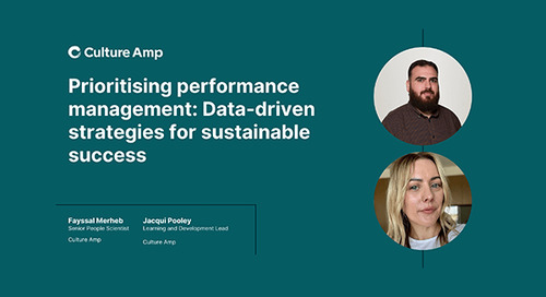 Prioritising performance management: Data-driven strategies for sustainable success