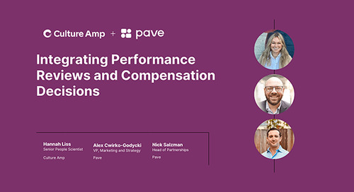 Integrating Performance Reviews and Compensation Decisions